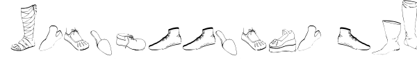 Renaissance Shoes font preview